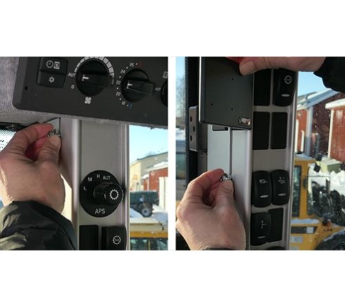Proclip Volvo L60 H 14- Angled mount