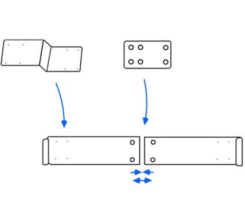 Proclip Tesla Model Y 20-/ Model 3 18-24½- Center mount