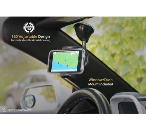 Scosche 4 In 1 Universal Mounting Kit For Mobile Devices