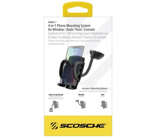 Scosche 4 In 1 Universal Mounting Kit For Mobile Devices