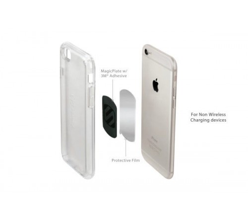 Scosche MagicMount Replacment Plate Kit - Blk