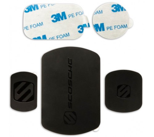 Scosche MagicMount Replacment Plate Kit - Blk