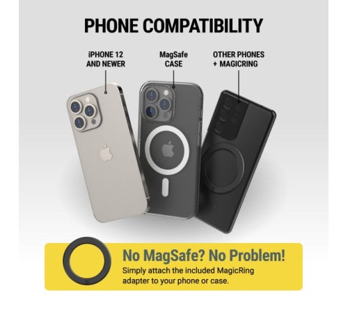 MagicMount SELECT window/dash Magnetic Mount extra ring