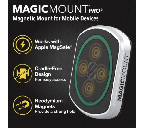 Scosche MagicMount Pro2 Flush Mount Magsafe