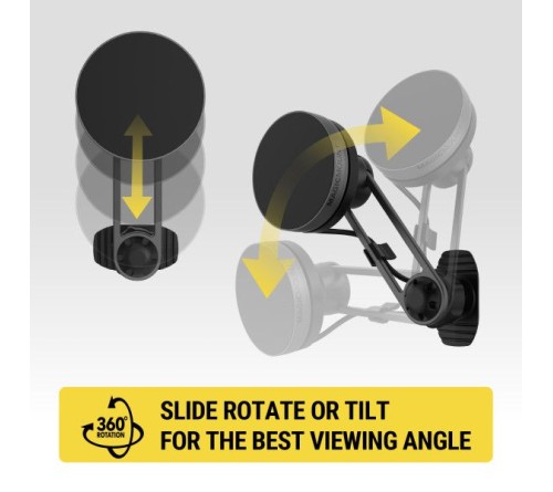 MagicMount Elite 3-in-1 Qi2 15W open arm screen back mount