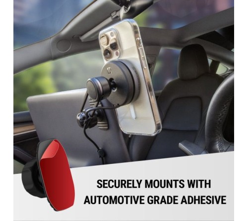 MagicMount Elite 3-in-1 Qi2 15W open arm screen back mount