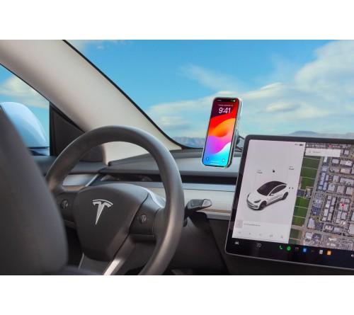 MagicMount Elite 3-in-1 Qi2 15W open arm screen back mount