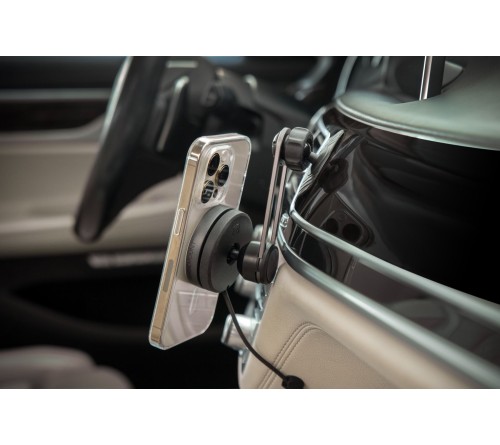 MagicMount Elite 3-in-1 Qi2 15W open arm screen back mount