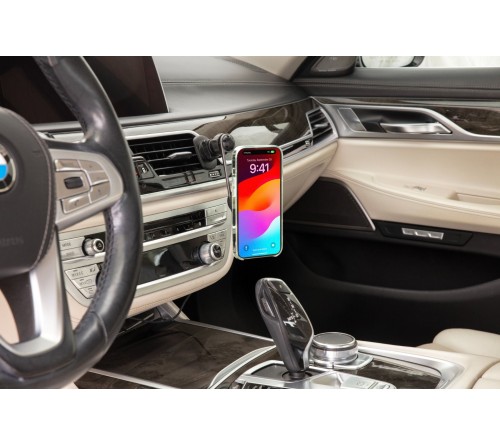 MagicMount Elite 3-in-1 Qi2 15W open arm screen back mount