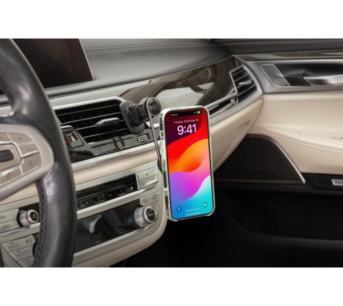 MagicMount Elite 3-in-1 Qi2 15W open arm screen back mount