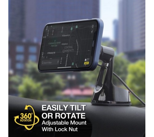 Scosche Magnetic Wireless 15W Charging Mount for Magsafe Qi