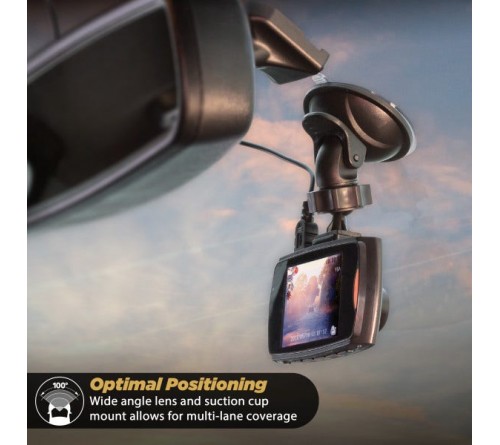 Basic Dashcam Scosche 1080/720px with 8Gb SD Card