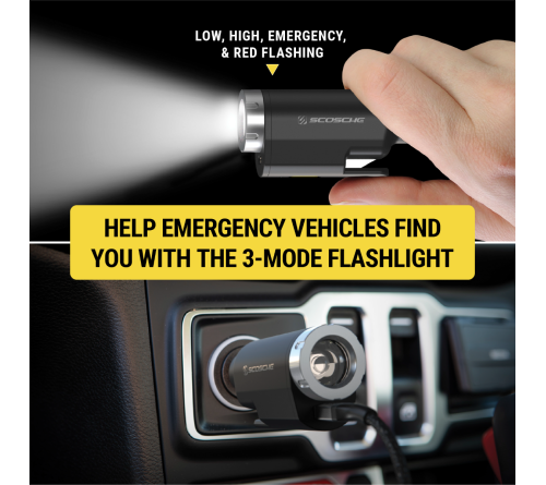 Scosche 5-in-1 Vehicle Safety Tool