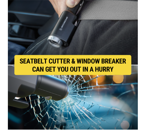 Scosche 5-in-1 Vehicle Safety Tool