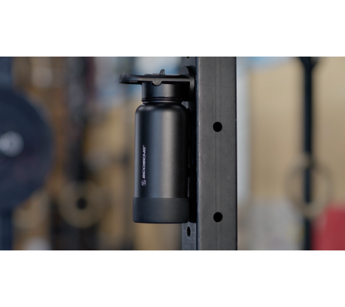 MagicMount Flask 32oz Stainless Steel Water Bottle (Black)