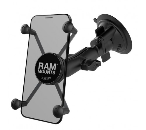 RAM Twist-Lock™ Suction Cup Mount with Universal X-Grip L