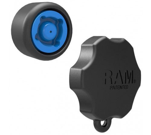 RAM 4 Pin-Lock™ Security Knob and Key Knob for 1