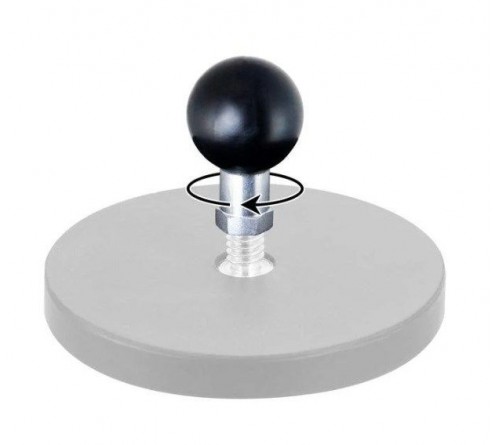 Arkon Metal 1" Ball met schroefdraad