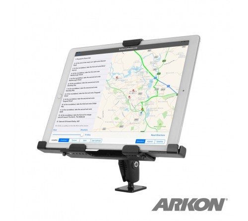 Arkon Universal Metal Locking Tablet XL Mount w AMPS 10-12