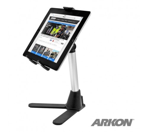 Arkon Counter-/Desktop Tablet Stand with 10" Arm+base 9-12