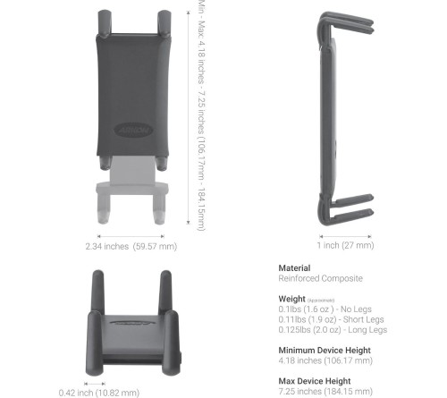 Arkon Slim-Grip Ultra Robust Clamp buis Mount
