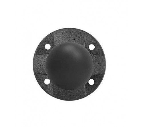 Arkon Rubber 1.5" Ball composite round Base with AMPS holes