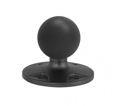 Arkon Rubber 1.5" Ball composite round Base with AMPS holes
