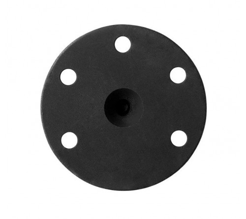 Arkon Rubber 2.25" Ball Aluminium round Base 5-Hole
