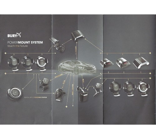 Bury PowerKit Qi ( Base+Arm+Cradle Qi)