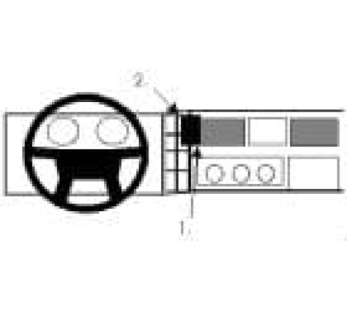 Proclip Volvo FL6/FS7 86-99 Center mount