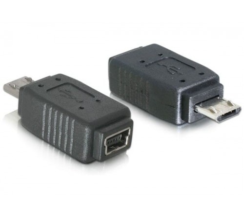 Adapter mini USB fem. <=> Micro USB male