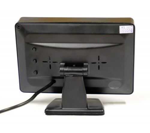 m-use opbouw monitor 4.3" screen 2x AV-IN 12V PAL/NTSC