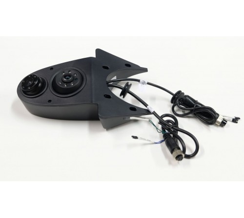 m-use opbouw camera universeel Dual lens NTSC 4-pin IP68