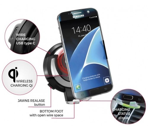 Bury PowerKit Qi ( Base+Arm+Cradle Qi)